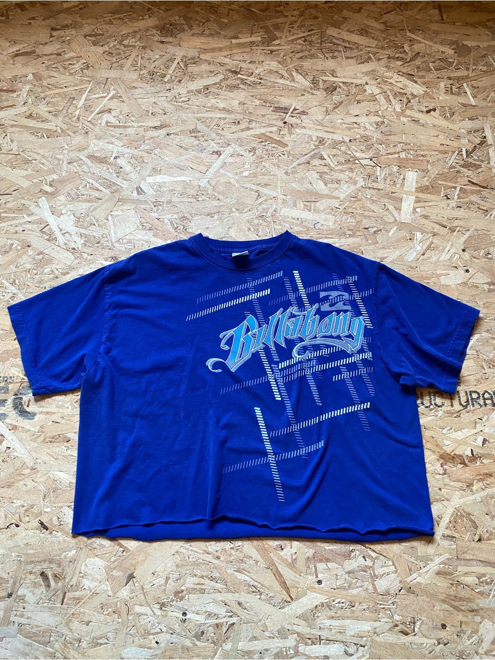 Billabong « Ideal Supreme » Royal Blue Graphic Tee with  Logo